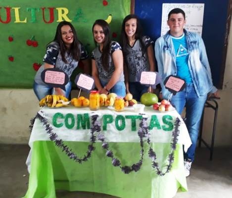 Alunos tiveram aulas práticas e teóricas sobre o tema escolhido para desenvolver o trabalho. Foto: Arquivo da Escola